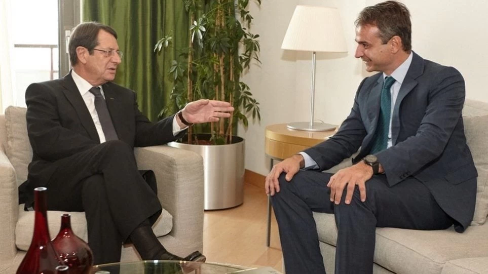 Μακρά τηλεφωνική επικοινωνία Αναστασιάδη – Μητσοτάκη